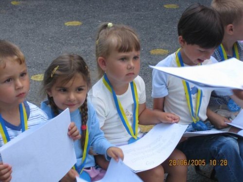 Loučení dětí z MŠ - 28.6.2005